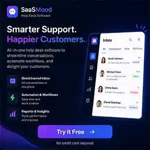 SaaSMood: Smarter support, happier customers — try it free