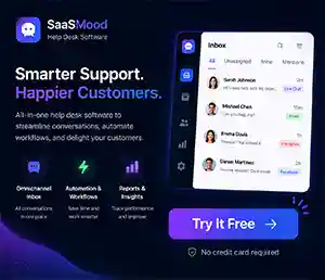 SaaSMood: Smarter support, happier customers — try it free